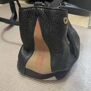 Burberry leather handbag